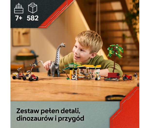 LEGO Jurassic World 76973 Na tropie tytanozaura i raptora - 1331735 - zdjęcie 7